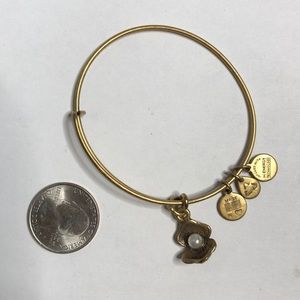 Pearl in oyster Alex and Ani bracelet